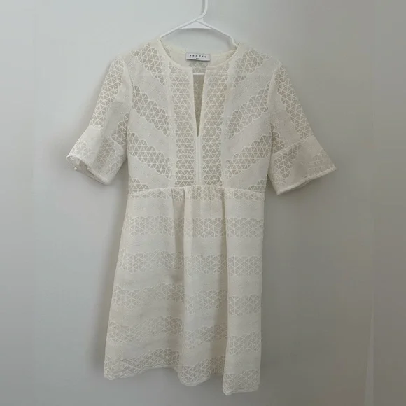 Sandro white dress - Picture 1 of 1